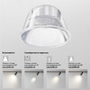 Миниатюра фото трековый светодиодный светильник maytoni focus led exility tr032-4-12wtw-m-dsz-w | 220svet.ru